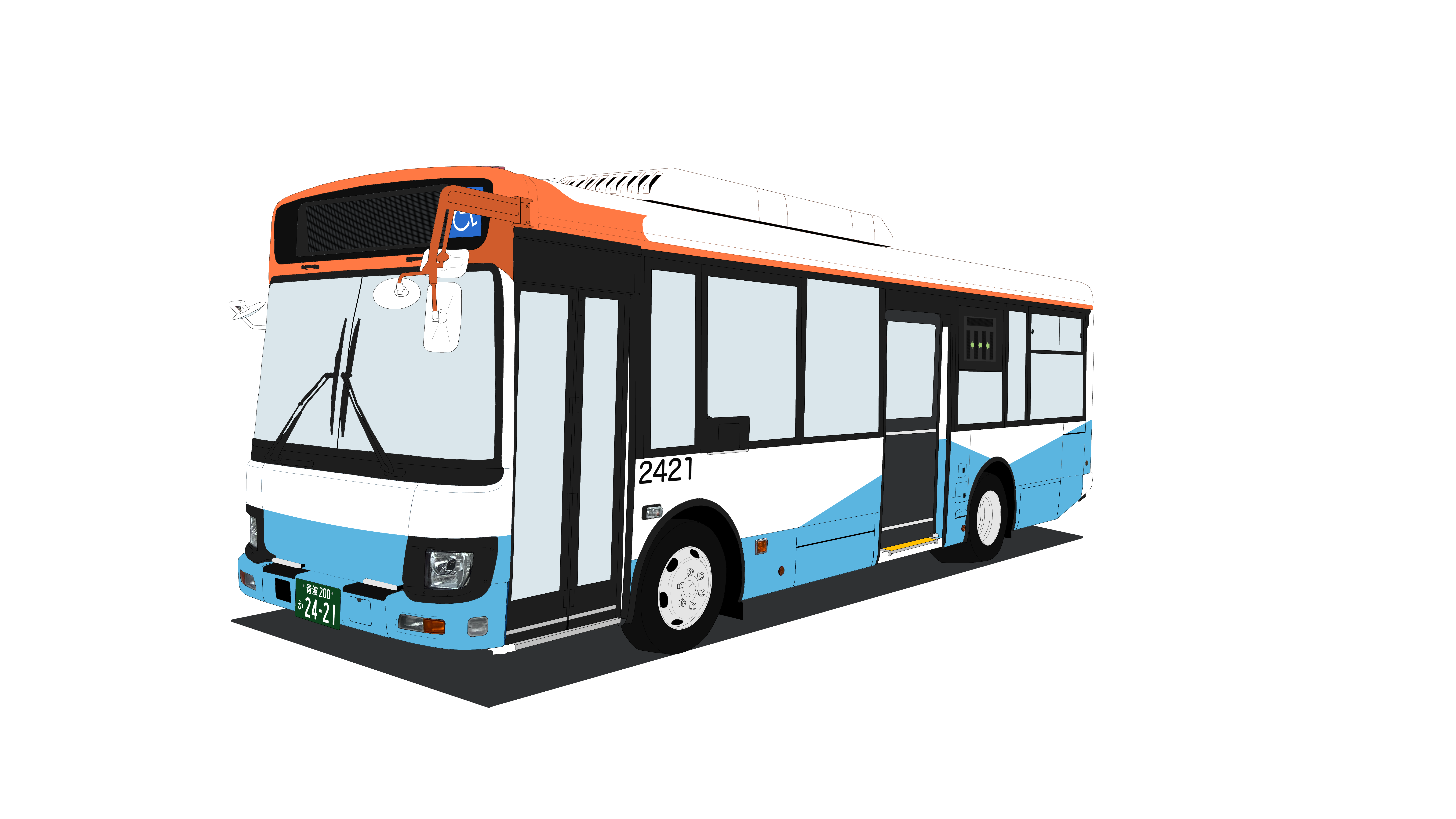 日野自動車 レインボー