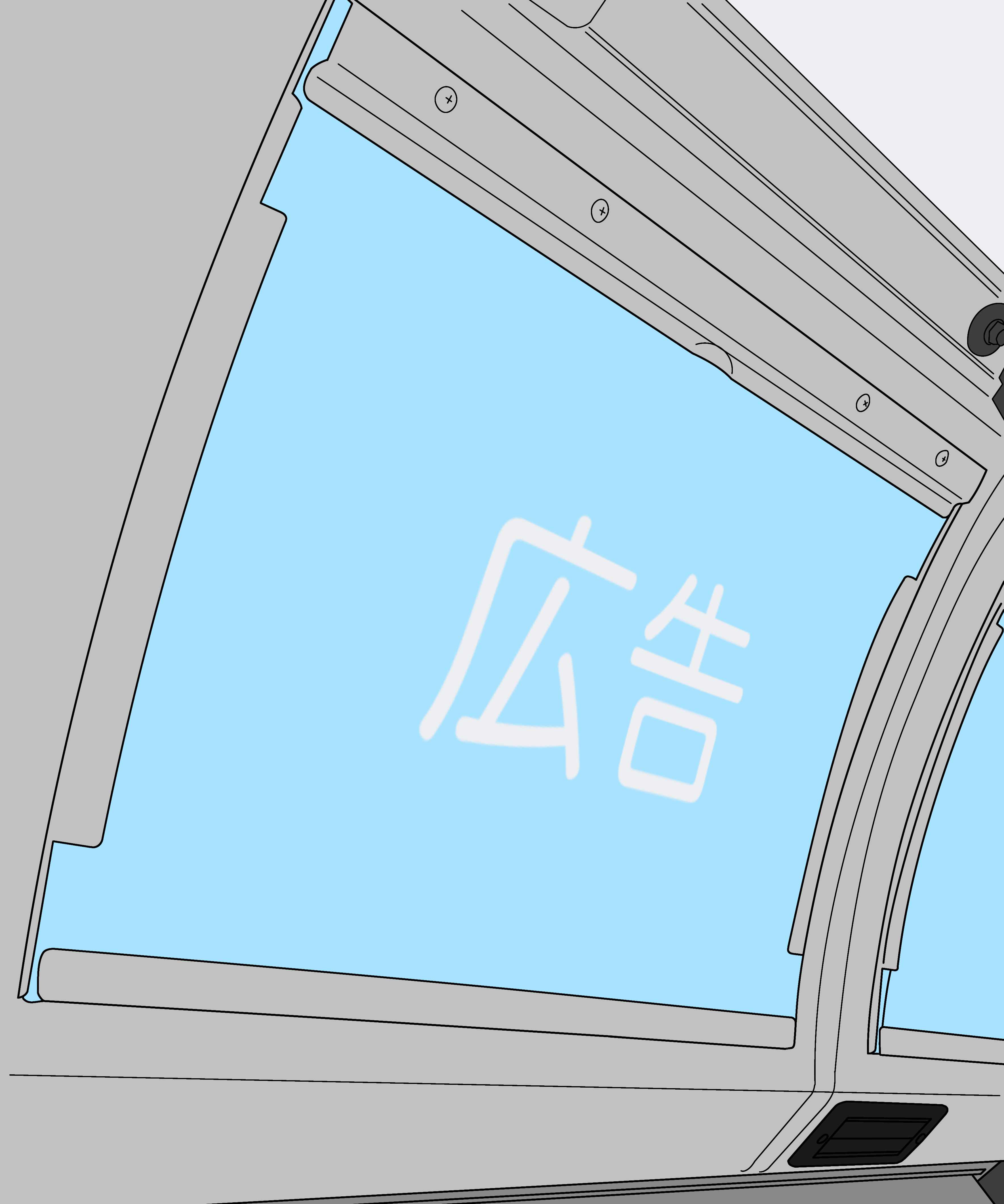 車内ポスターのイメージ